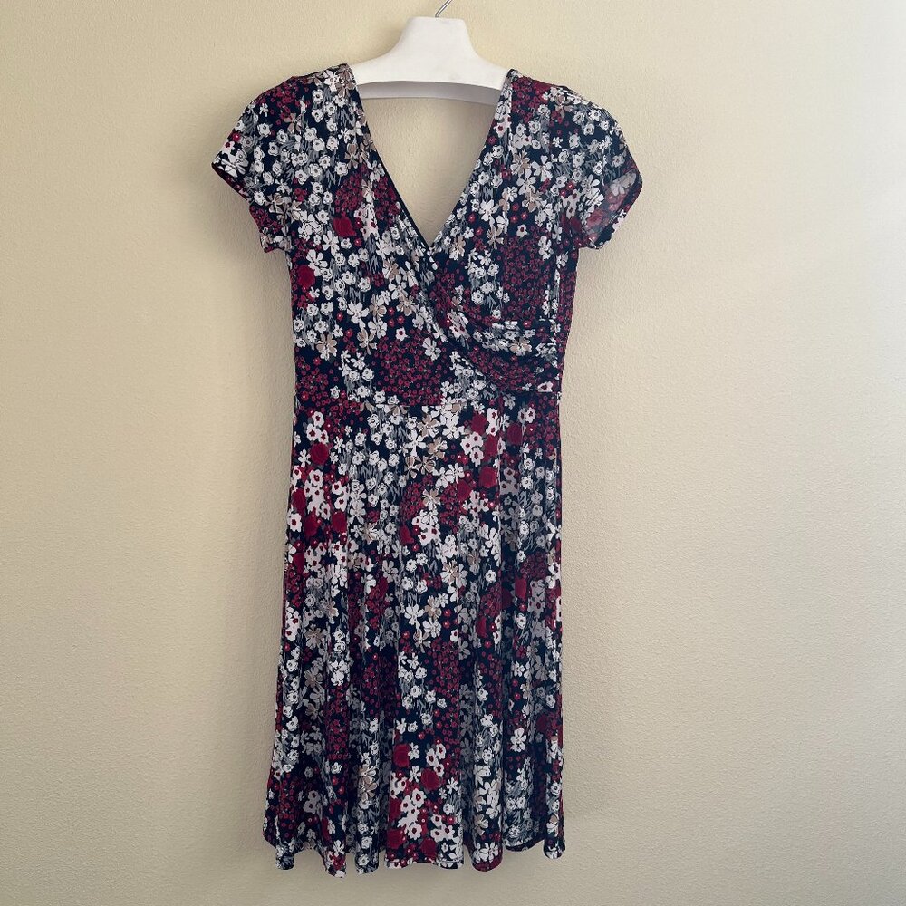 Knit Dress - Multi Color Print